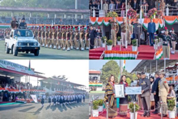 Mizoram Celebrates 76th Republic Day